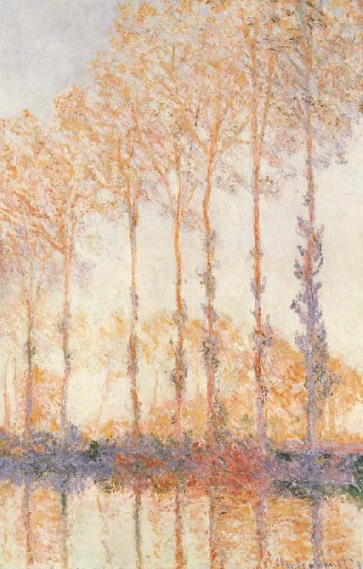 Claude Monet Peupliers an Bourd de l-Epte China oil painting art
